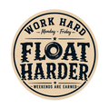 Float Harder Sticker