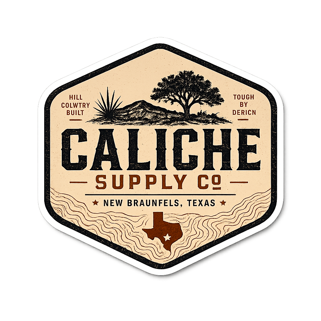 Caliche Supply Co. Patch - Sticker