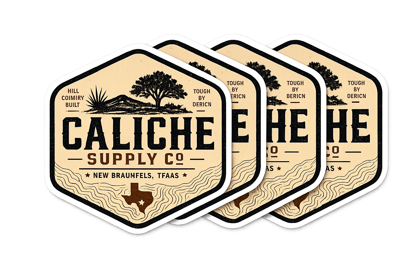 Caliche Supply Co. Patch - Sticker