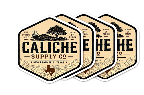 Caliche Supply Co. Patch - Sticker